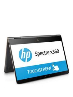 Hp Spectre X360 13-Ac002Na, Intel&Reg; Core&Trade; I7, 8Gb Ram, 512Gb Ssd 13.3In, Full Hd Touchscreen 2 In 1 Laptop - Silver - Laptop With Microsoft Office 365 Home